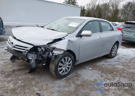 2013 Toyota Corolla Le z USA, uszkodzony, nr VIN 2T1BU4EE6DC115528